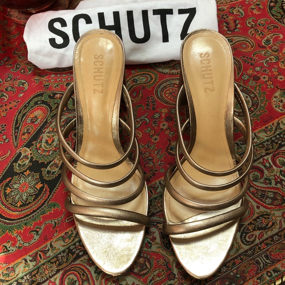 EUC Scutz Felisa block heel sandal - Picture 2 of 10